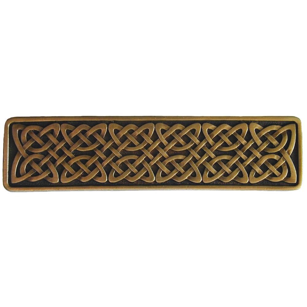 Notting Hill NHP-657-AB Celtic Isles Pull Antique Brass